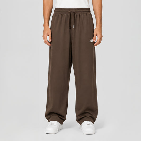 Men's Premium Baggy-Leg Track Pants – Cocoa Brown | Stylfox