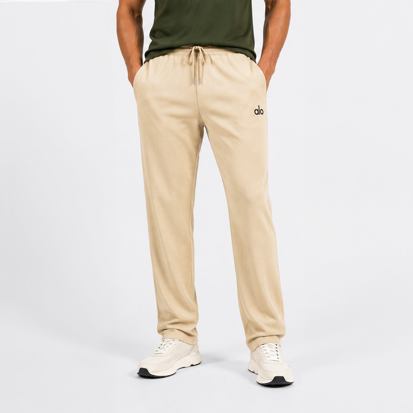 Men’s Imported Straight Fit , Breathable & Comfortable Trousers In Beige