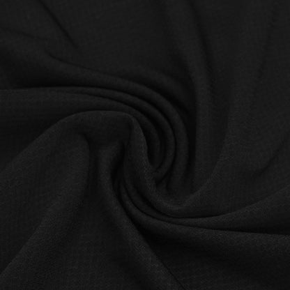Men’s Lightweight Black Trousers – China Nylon Straight Fit | Stylfox