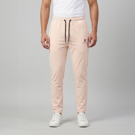 Men’s Lightweight Beige Trousers – China Nylon Straight Fit | Stylfox