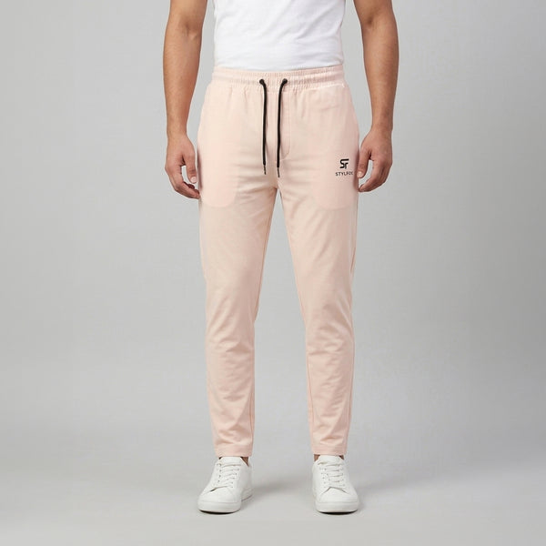 Men’s Lightweight Beige Trousers – China Nylon Straight Fit | Stylfox