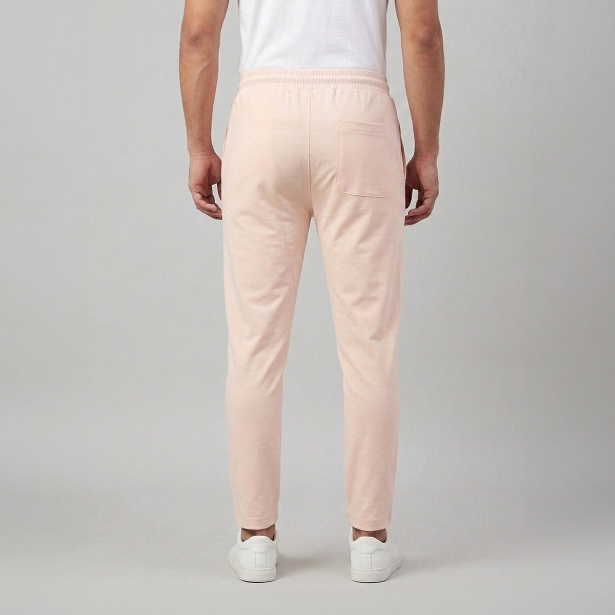 Men’s Lightweight Beige Trousers – China Nylon Straight Fit | Stylfox