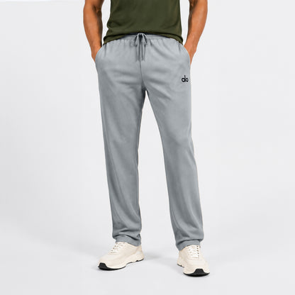 Men’s Imported Straight Fit , Breathable & Comfortable Trousers In Light Grey