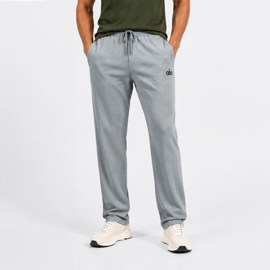 Men’s Imported Straight Fit , Breathable & Comfortable Trousers In Light Grey
