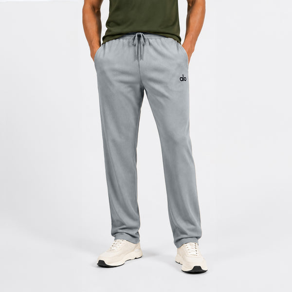 Men’s Imported Straight Fit , Breathable & Comfortable Trousers In Light Grey
