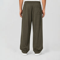 Men's Pro-Drape Baggy-Leg Track Pants – Cargo Olive | Stylfox