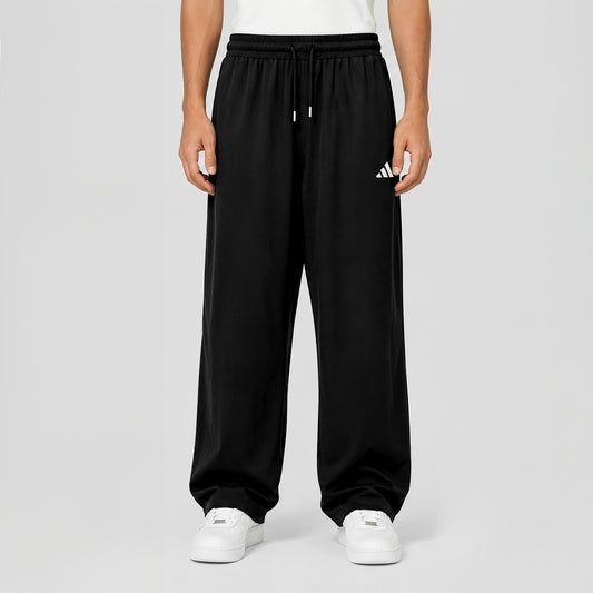 Men's Premium Baggy-Leg Track Pants – Stealth Black | Stylfox