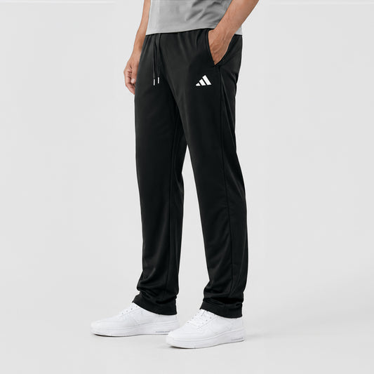 Men's Premium Straight-Leg Track Pants – Black | Stylfox