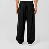 Men's Premium Baggy-Leg Track Pants – Stealth Black | Stylfox