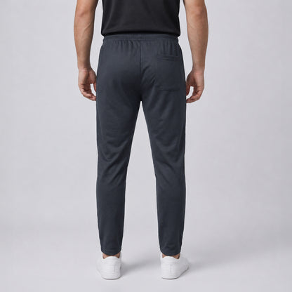 Men’s Lightweight Charcoal Trousers – China Nylon Straight Fit | Stylfox