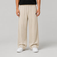 Men's Premium Baggy-Leg Track Pants – Desert Sand | Stylfox