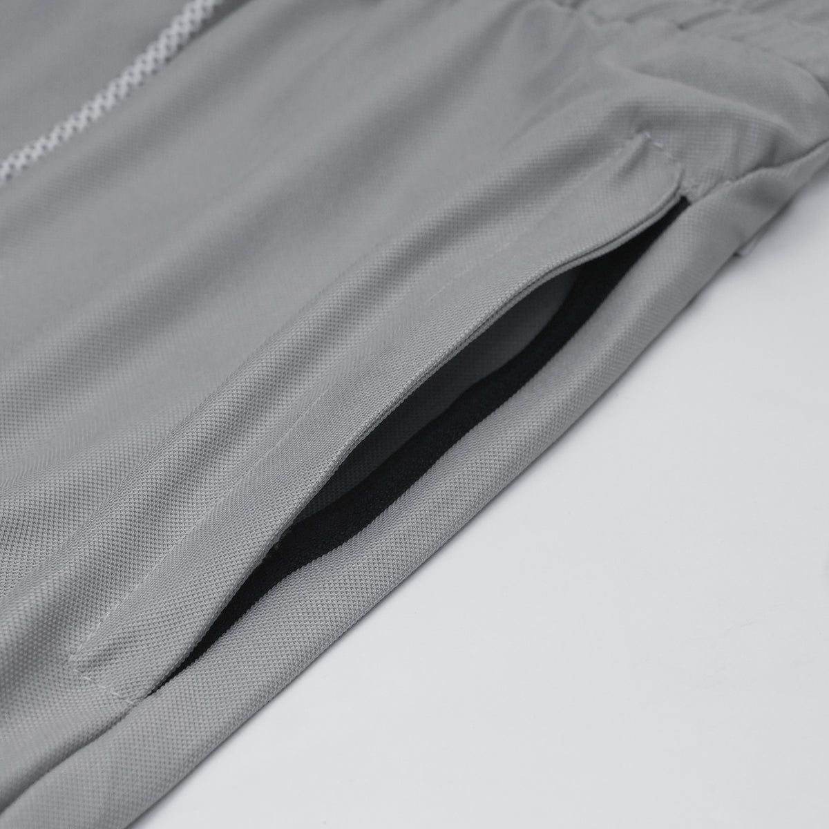 Men’s Lightweight Gray Trousers – China Nylon Straight Fit | Stylfox