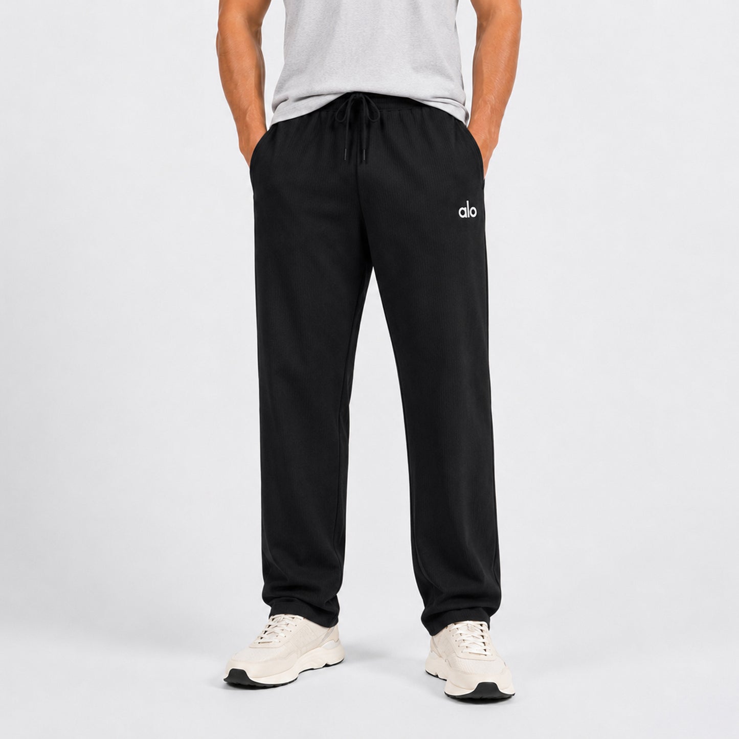 Men’s Imported Straight Fit , Breathable & Comfortable Trousers In Black