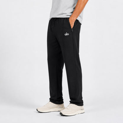 Men’s Imported Straight Fit , Breathable & Comfortable Trousers In Black