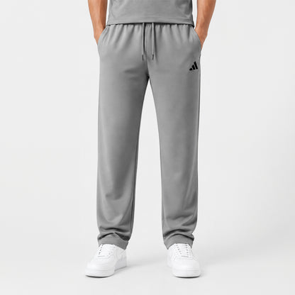 Men's Premium Straight-Leg Track Pants – Heather Gray | Stylfox