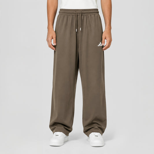 Men's Premium Baggy-Leg Track Pants – Mink Brown | Stylfox
