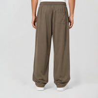 Men's Premium Baggy-Leg Track Pants – Mink Brown | Stylfox