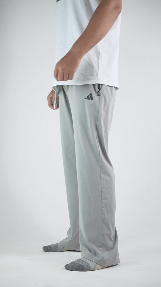 Men's Premium Baggy-Leg Track Pants – Slate Gray | Stylfox